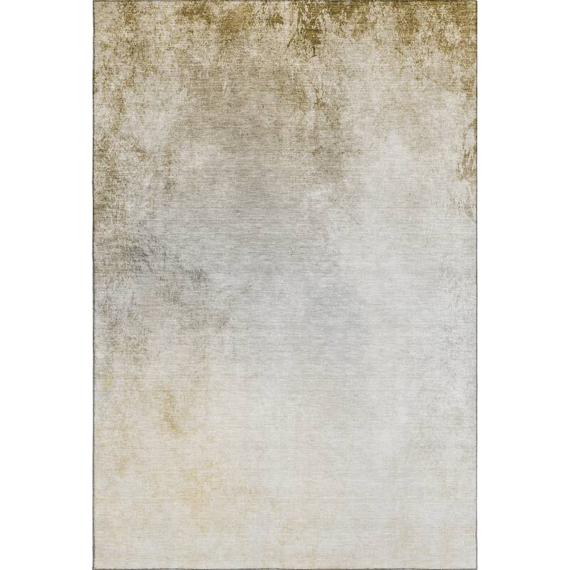 Premium Washable Super Soft Solid Ombre Mayfield Rug