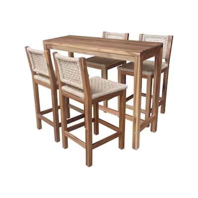 Set of 5 pcs -Table with 4 RTA stools