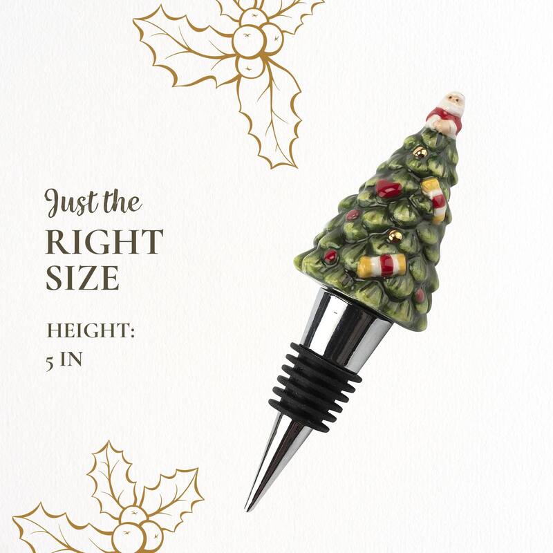 Spode Christmas Bottle Stopper