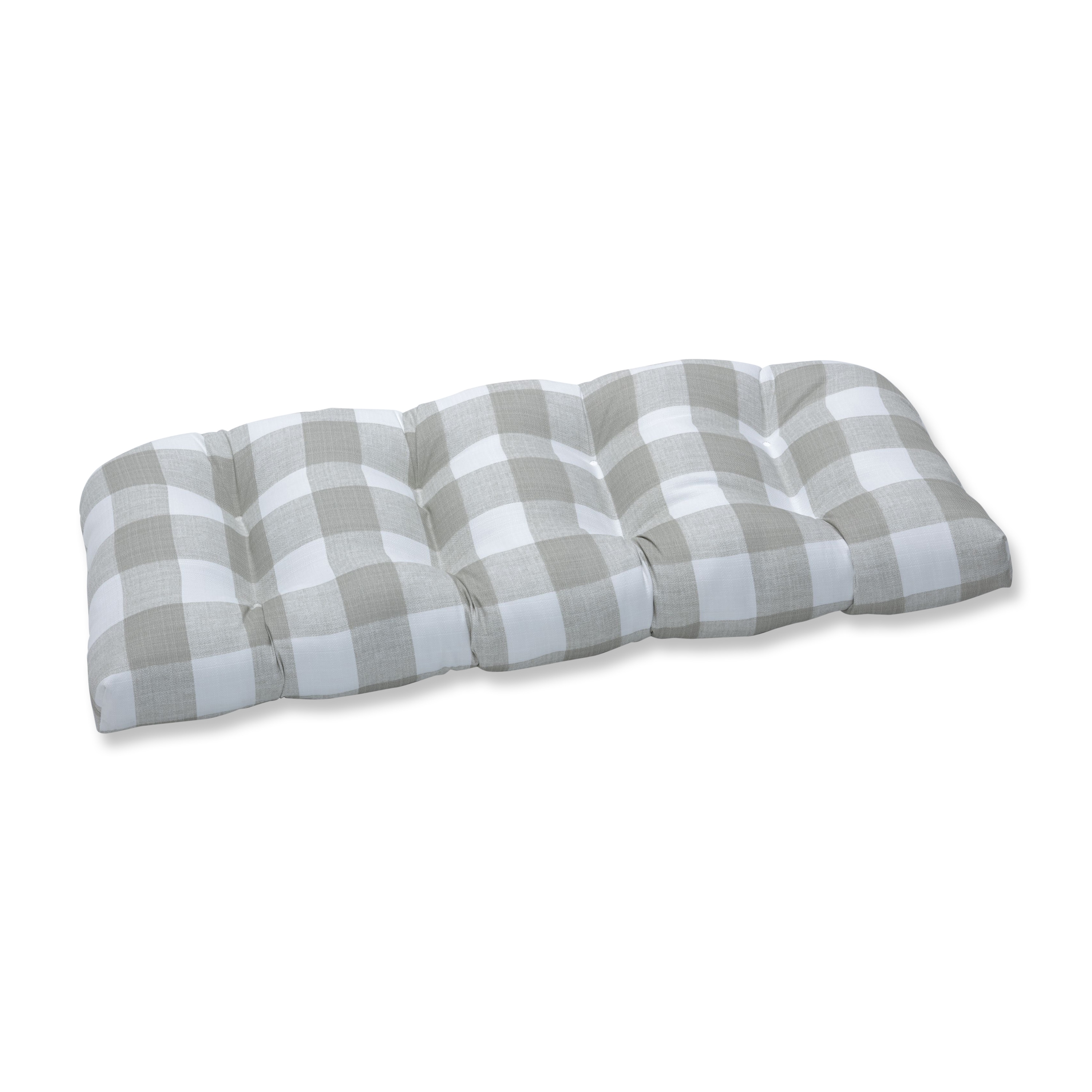 Buffalo check wicker cushions shop