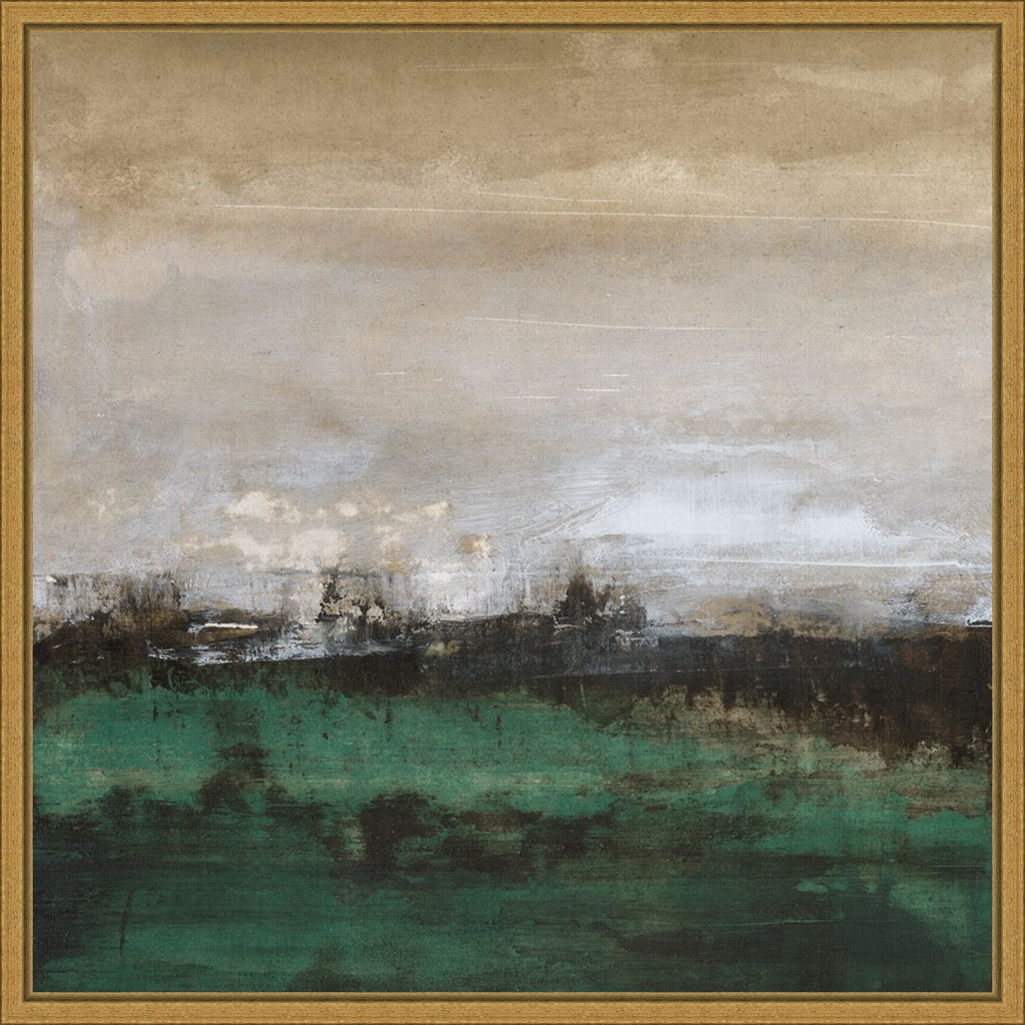 Amanti Art In Quietude I by Sharon Gordon Framed Canvas Wall Art Print - Sylvie Gold