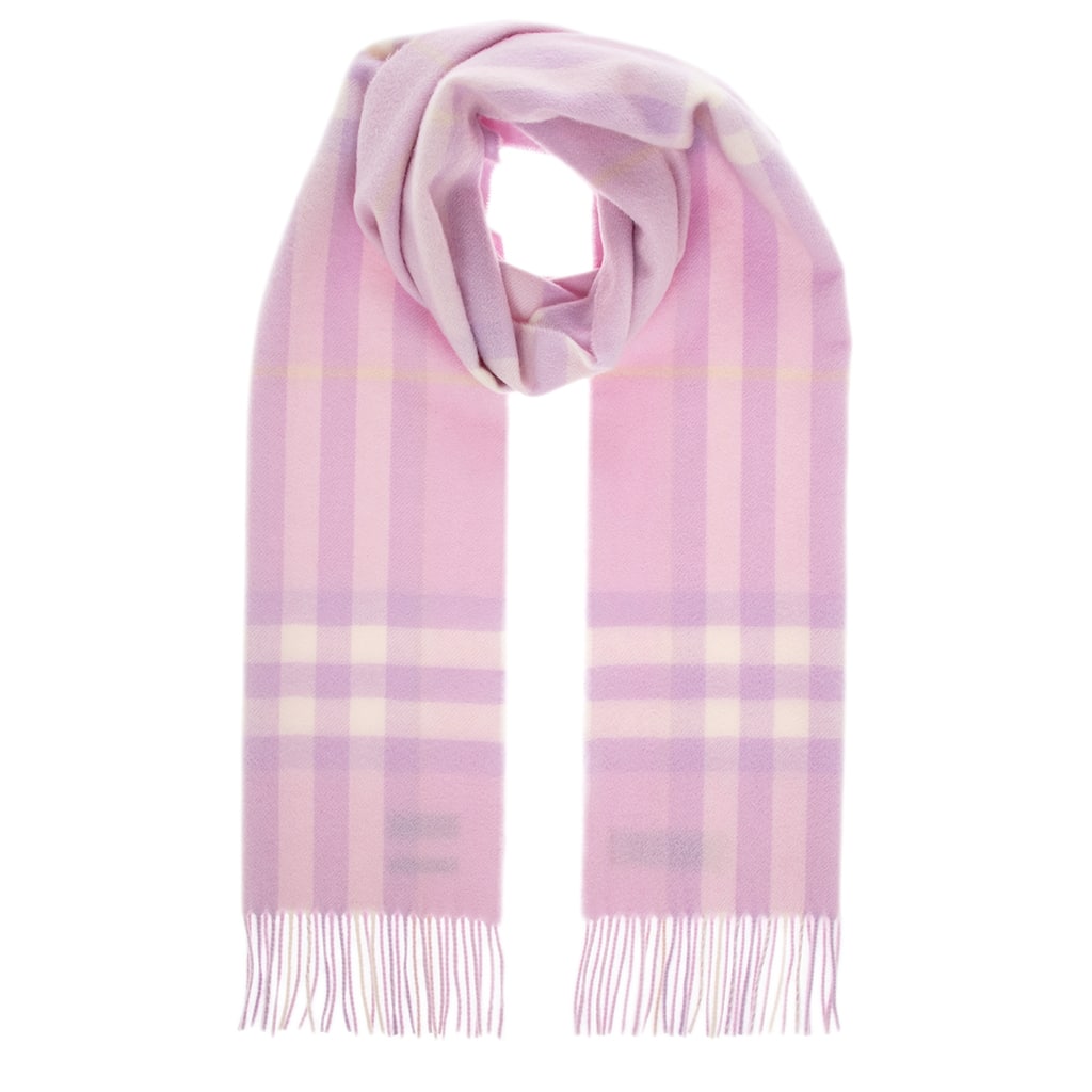 Burberry Check Cashmere Scarf