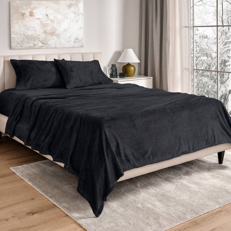 Bare Home Velvety Soft Microplush Sheet Set