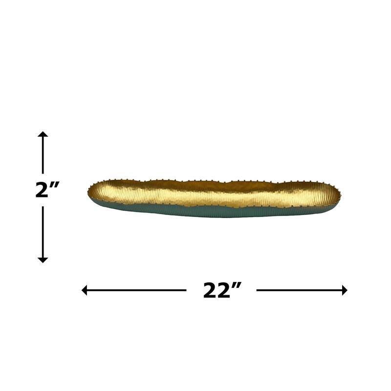 Aluminum Cactus Ribbed Boat Plate