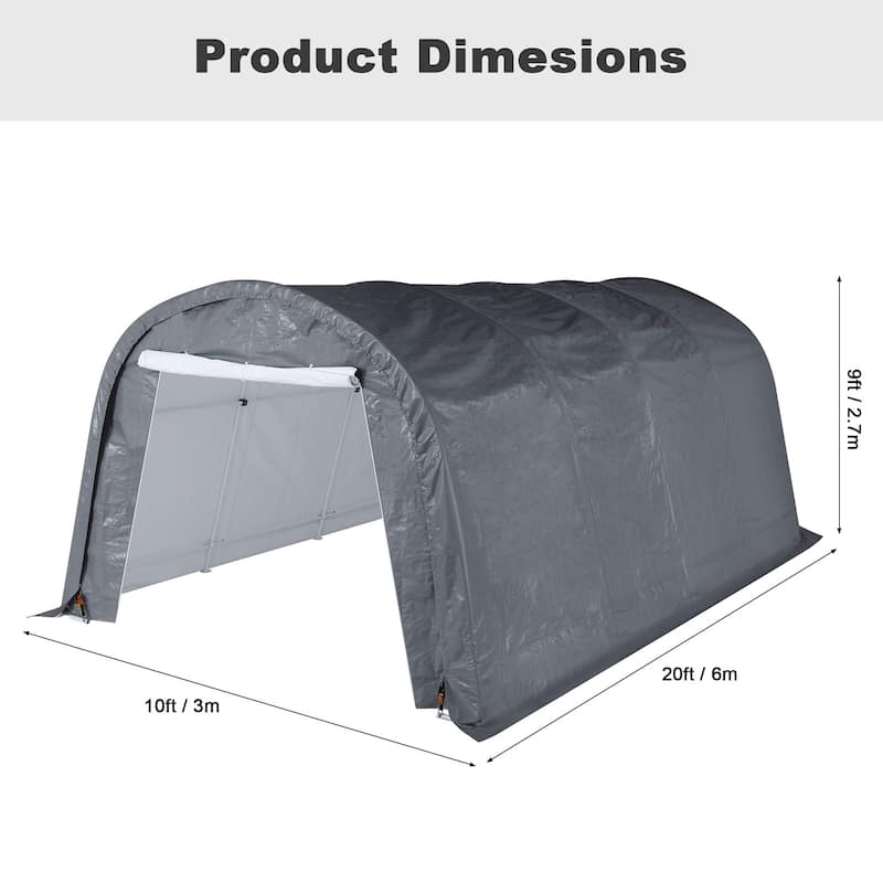 SUNBURY Heavy-Duty Carport,Portable Outdoor Canopy Garage