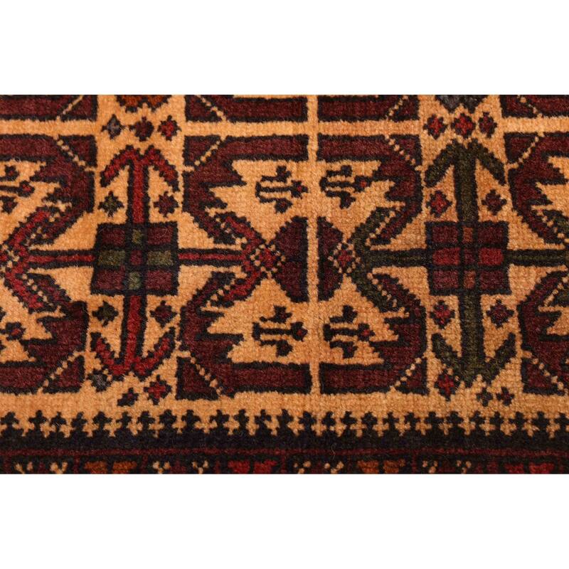 ECARPETGALLERY Hand-knotted Teimani Beige Wool Rug - 4'7 x 6'2