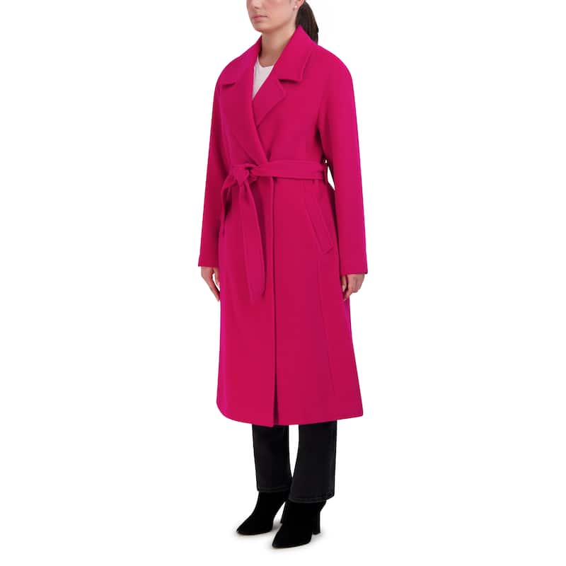 Cole Haan Women's Wool Blend Longline Coat