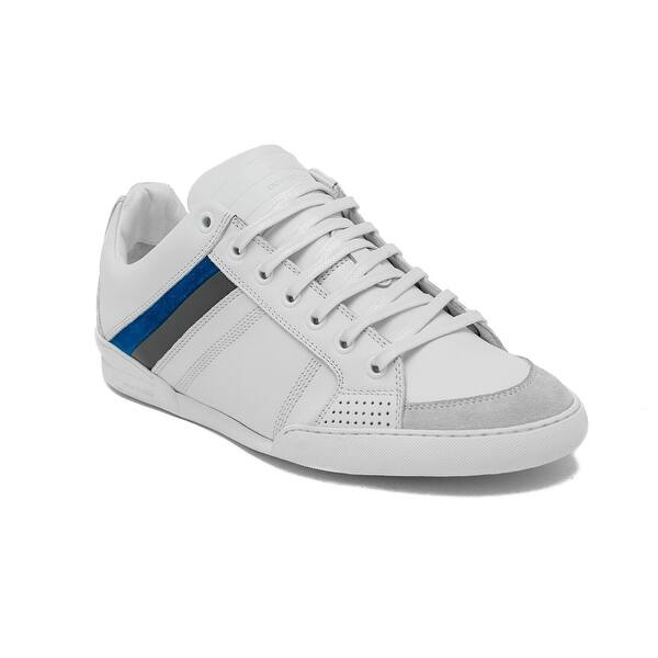 Shop Dior Homme Men S Leather Low Top Sneaker Shoes White Overstock 28043647