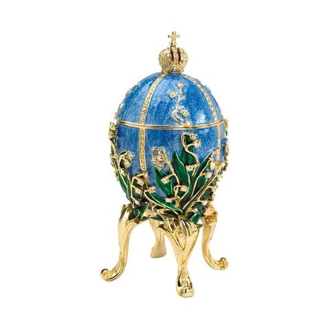 Design Toscano 'Empress Valentina' Romanov-style Collectible Hand-painted Enameled Egg
