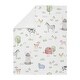 preview thumbnail 2 of 5, Farm Animals Collection Boy Girl Baby Receiving Security Swaddle Blanket - Watercolor Farmhouse Horse Cow Sheep Pig