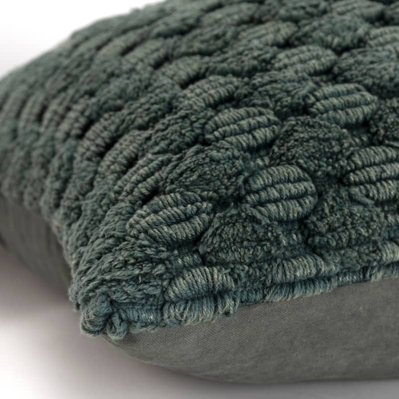Rizzy Home Woven Textured Solid Throw Pillow