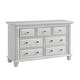 preview thumbnail 4 of 5, Oxford Baby London Lane 7 Drawer Dresser Vintage White