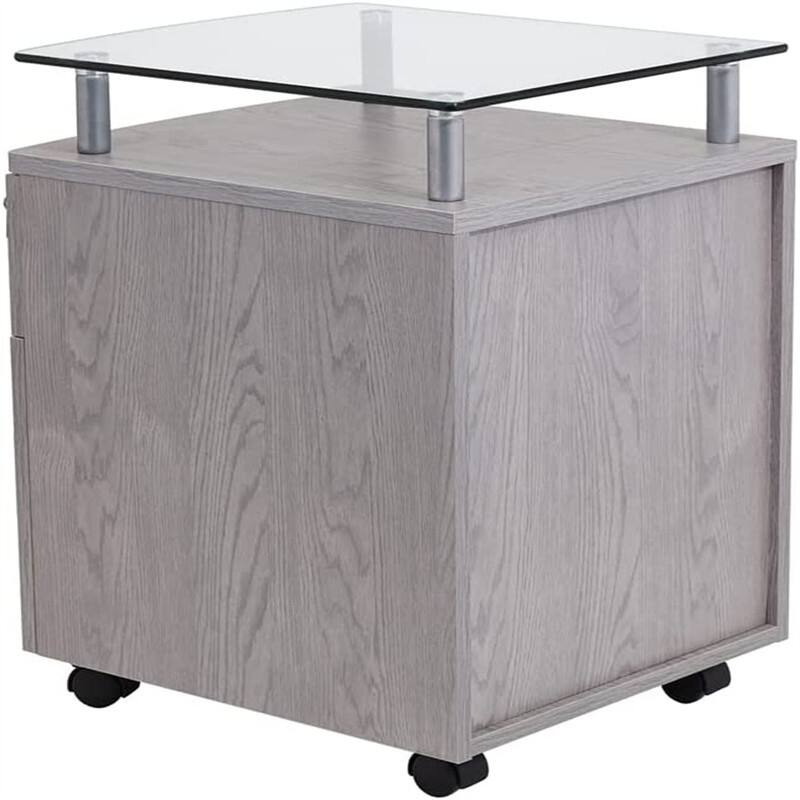 Rolling File Cabinet - 17.5"D x 15.75"W x 24"H
