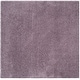 preview thumbnail 129 of 197, SAFAVIEH Laguna Shag Verdiana Solid Color 2-inch Thick Rug. 6'7" Square - Purple - Square