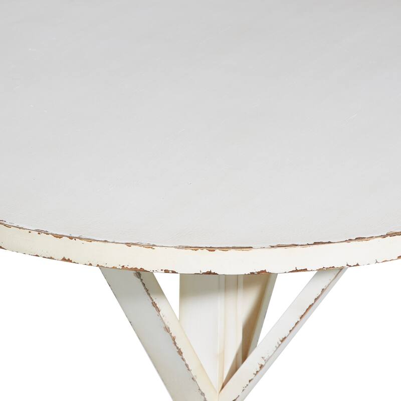 Wood Accent Table - Brown or White