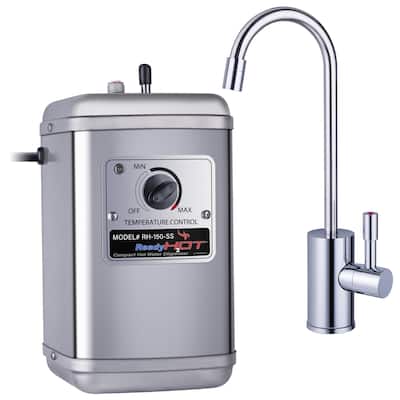 RH-150 Instant Hot Water Tank with Single Lever Polished Chrome Faucet