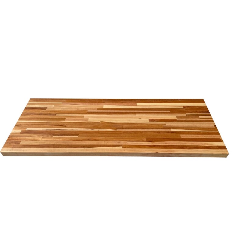 Forever Joint 26 x 38 Butcher Block Wood Top (Hickory)