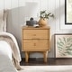 preview thumbnail 17 of 52, Middlebrook Mid-Century Solid Wood 2-Drawer Nightstand
