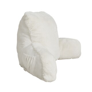 Home Soft Things FoxFauxFur Bedrest, NEED ASSEMBLY