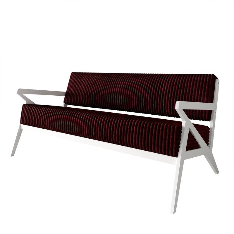 CraftPorch Chic Modern Velvet Upholstered Sofa