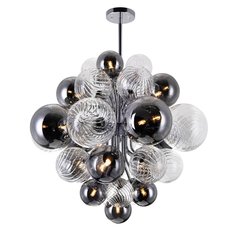 Pallocino 15 Light Chandelier With Chrome Finish - Chrome