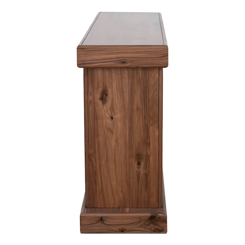Origins by Alpine Sequoia 60" Console Table in Walnut Brown