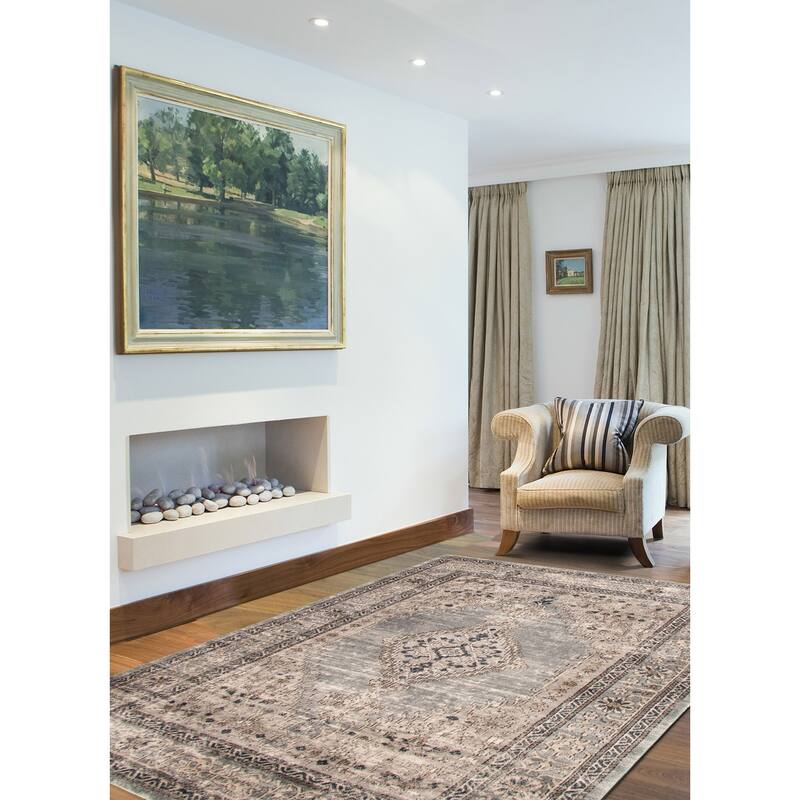ECARPETGALLERY Oregon Bijar Traditional Rug