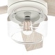 preview thumbnail 11 of 18, Hunter Margo Ceiling Fan w/ LED Light Kit, Handheld Remote - Transitional, Bohemian