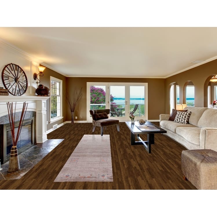 Hand Knotted Oriental 100% Wool Carpet Tribal Tribal Brown Gabbeh Runner Rug - 11' 8'' X 2' 7''