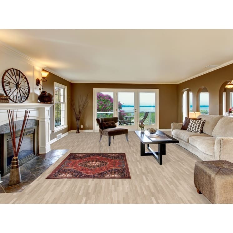 Vegetable Dye Shiraz Persian Antique Area Rug Handmade Wool Carpet - 4'3"x 5'10"