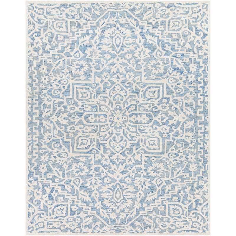 Livabliss Transitional Kayseri Medallion Area Rug