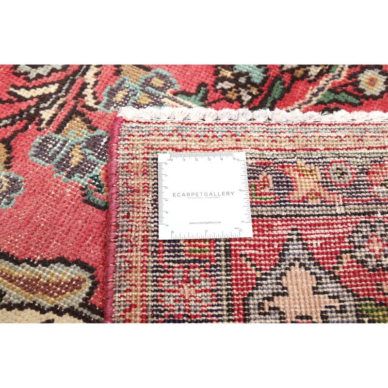 ECARPETGALLERY Hand-knotted Antalya Vintage Red Wool Rug - 6'4 x 8'11