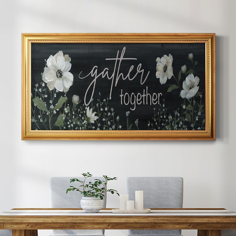 Gather Together Premium Framed Canvas- Ready to Hang