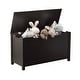 preview thumbnail 3 of 7, Toy Box Toy Storage Chest Bench w/Safety Hinged Lid for Ages 3+