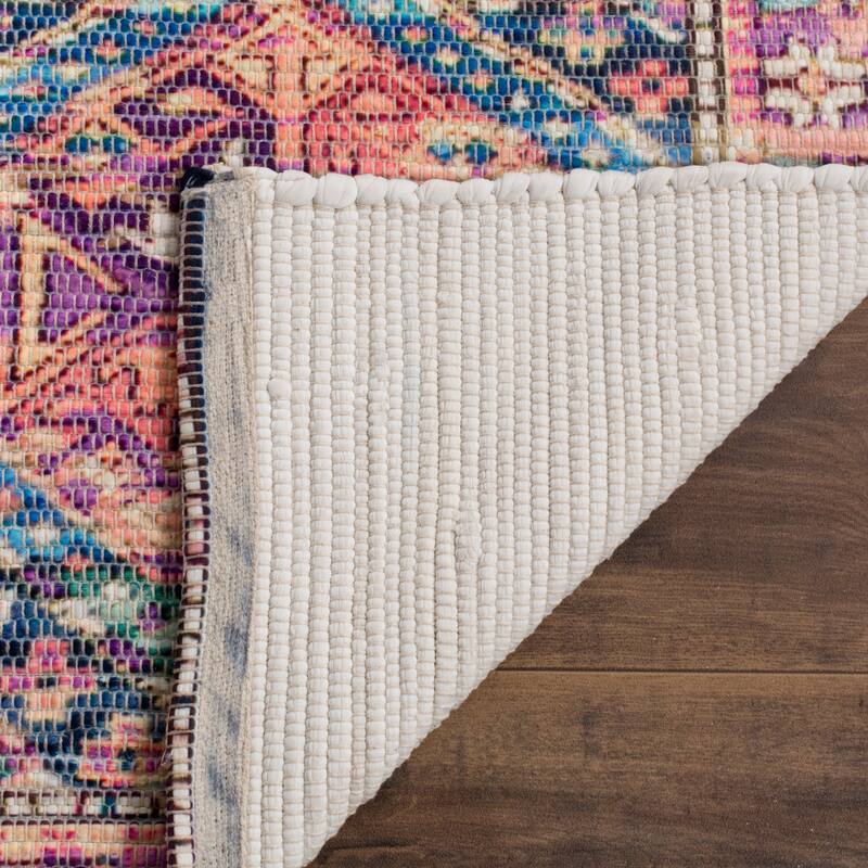 SAFAVIEH Handmade Saffron Miriah Modern Tribal Cotton Rug