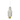 Stoneware Snowman Bell with Gold Electroplating