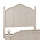 preview thumbnail 7 of 7, Farmhouse Reimagined Antique White with Chestnut Queen Poster Bed