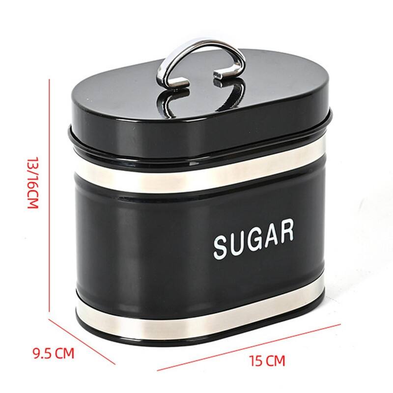 Kitchen Metal Bread/Coffee/Sugar/Tea Storage Bin