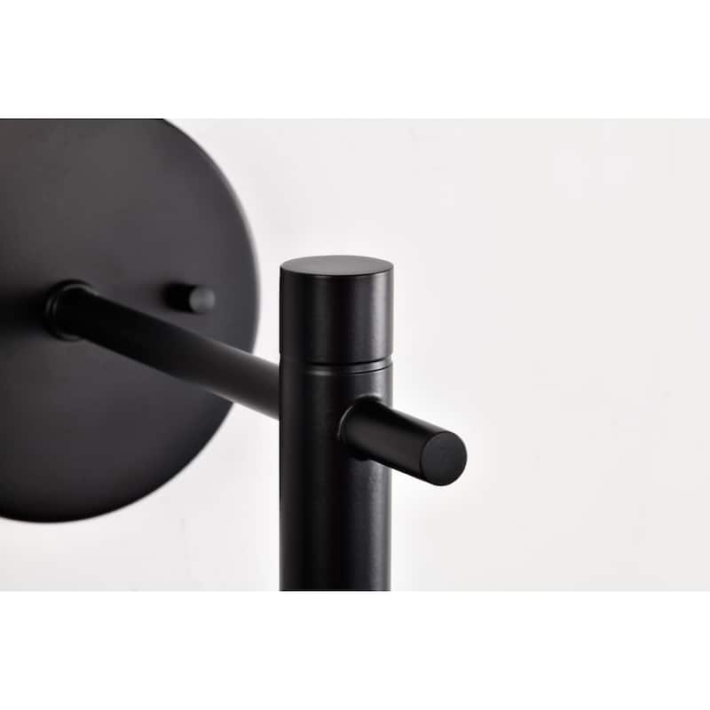 Corrine 10 Inch LED Wall Sconce Matte Black 3K/4K/5K CCT Selectable