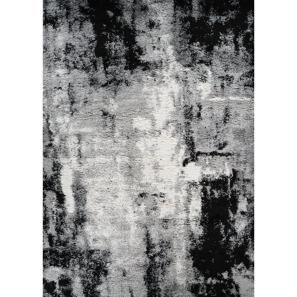 Noori Rug Lux Clark Abstract Modern 2-inch Thick Shag Rug