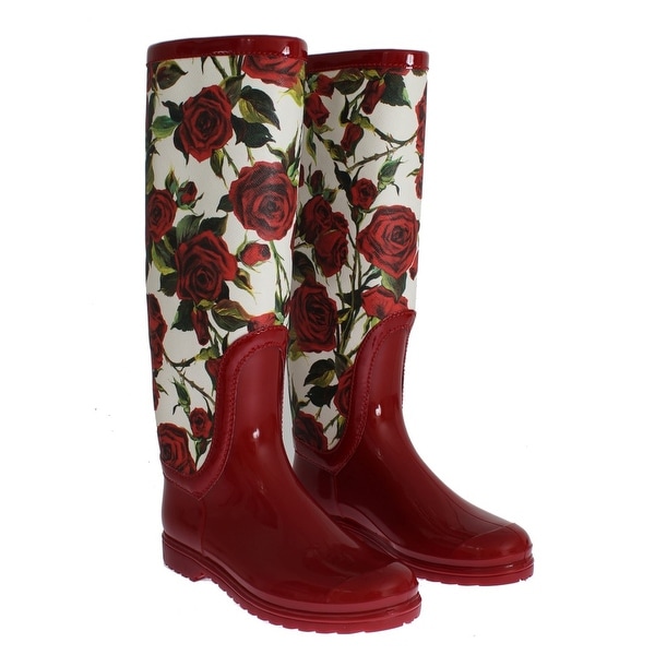 Dolce /& Gabbana Black Rain Boots 6