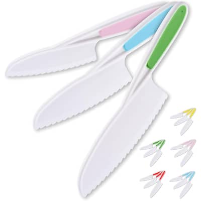 Zulay Kitchen Kids Knife Set for Cooking and Cutting