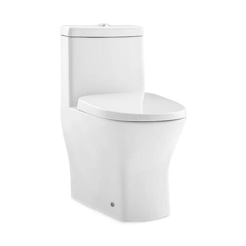 Swiss Madison Sublime II 0.8/1.28 GPF One-Piece Elongated Dual Flush