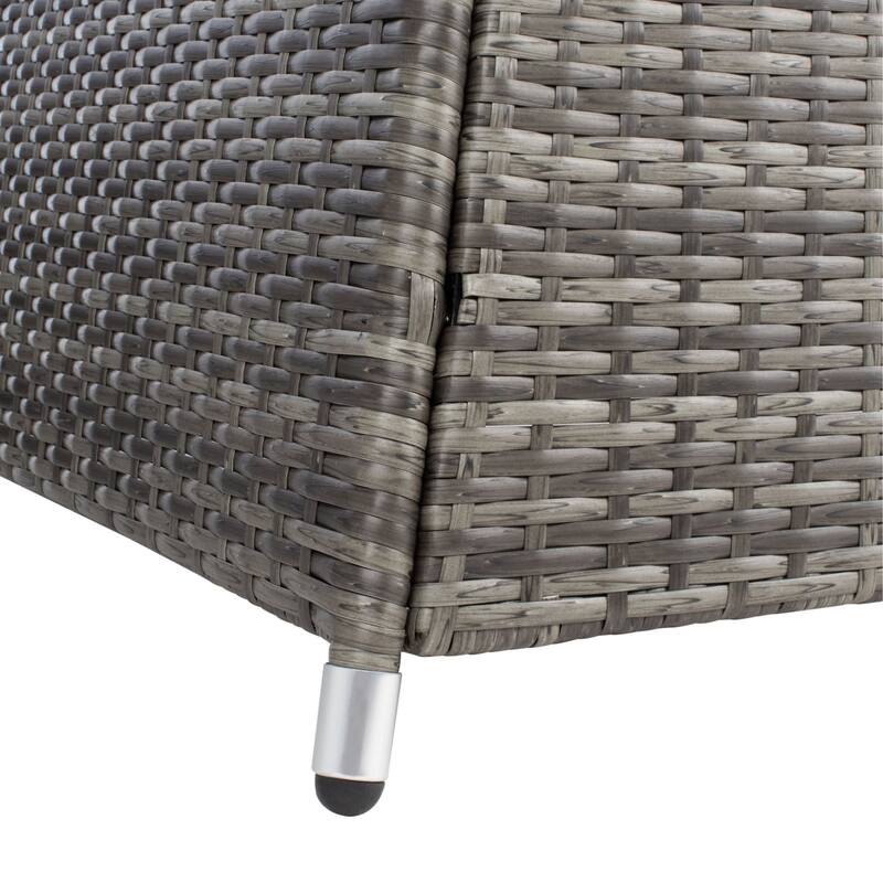 SAFAVIEH Outdoor Living Lorma 4-Piece Patio Set - 55"W x 32"D x 33"H