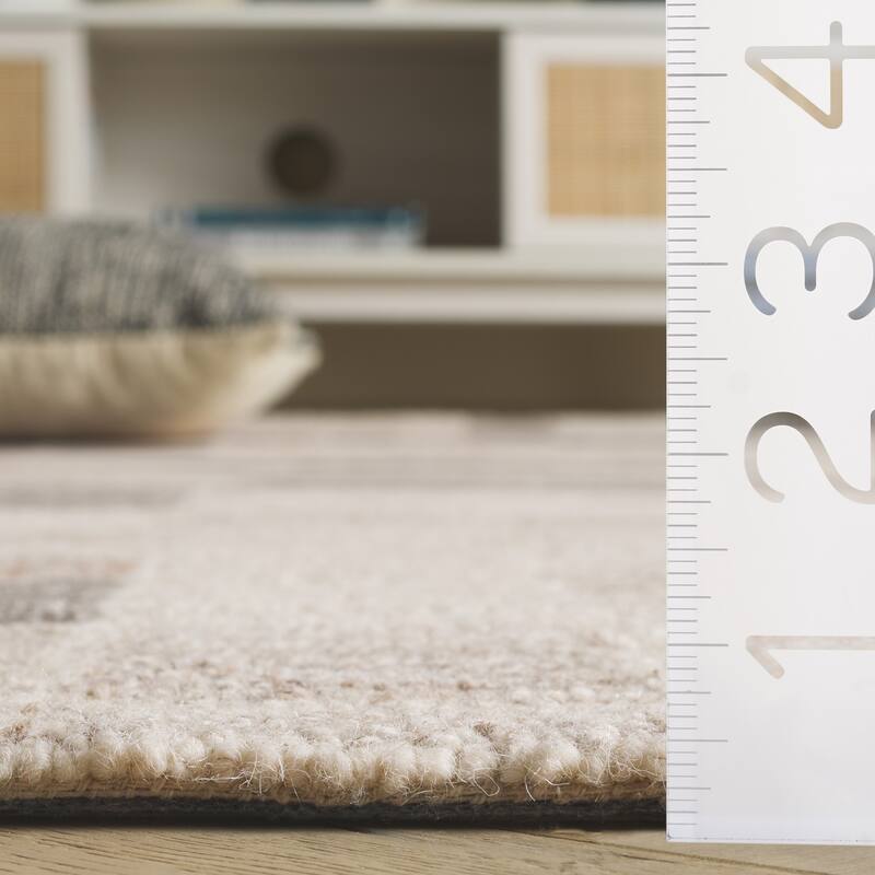 SAFAVIEH Handmade Pine Johanie Modern Wool Rug