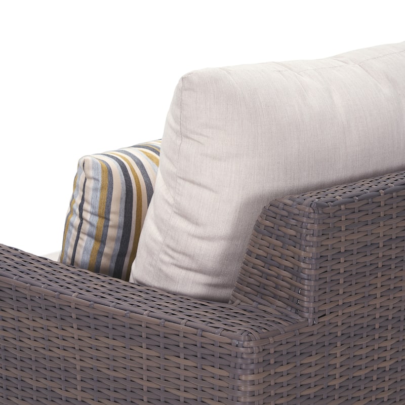 Milea 2 Piece Sunbrella Outdoor Patio Club Chairs - 32"W x 35"D x 31"H