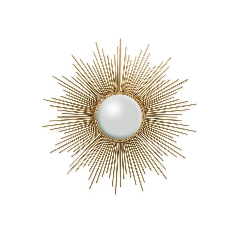 Sun Mirror - 40'' H x 40'' W x 2'' D - 40'' H x 40'' W x 2'' D - Gold