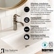 preview thumbnail 7 of 22, Karran Dartford Single Hole Single Handle Basin Bathroom Faucet with Matching Pop-up Drain