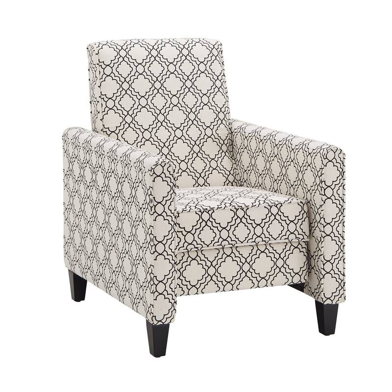 Tabitha Fabric Push Back Recliner by iNSPIRE Q Modern - Moroccan Pattern