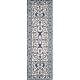 preview thumbnail 117 of 128, Safavieh Hand-hooked Chelsea Cherrelle Country Oriental Wool Rug 2'6" x  10' - Ivory/Dark Blue - Runner